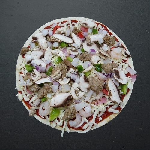 eatons cajun take and bake pizza