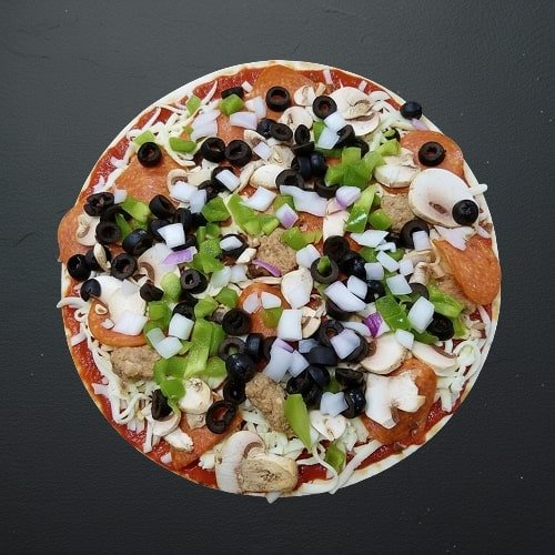 eatons take and bake suprema pizza