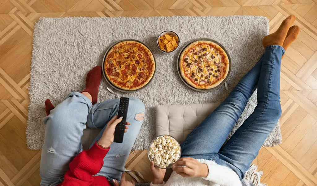 grafton eatons fresh pizza for movie night