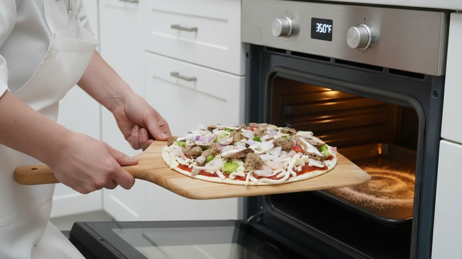 eatons fresh take and bake cajun pizza