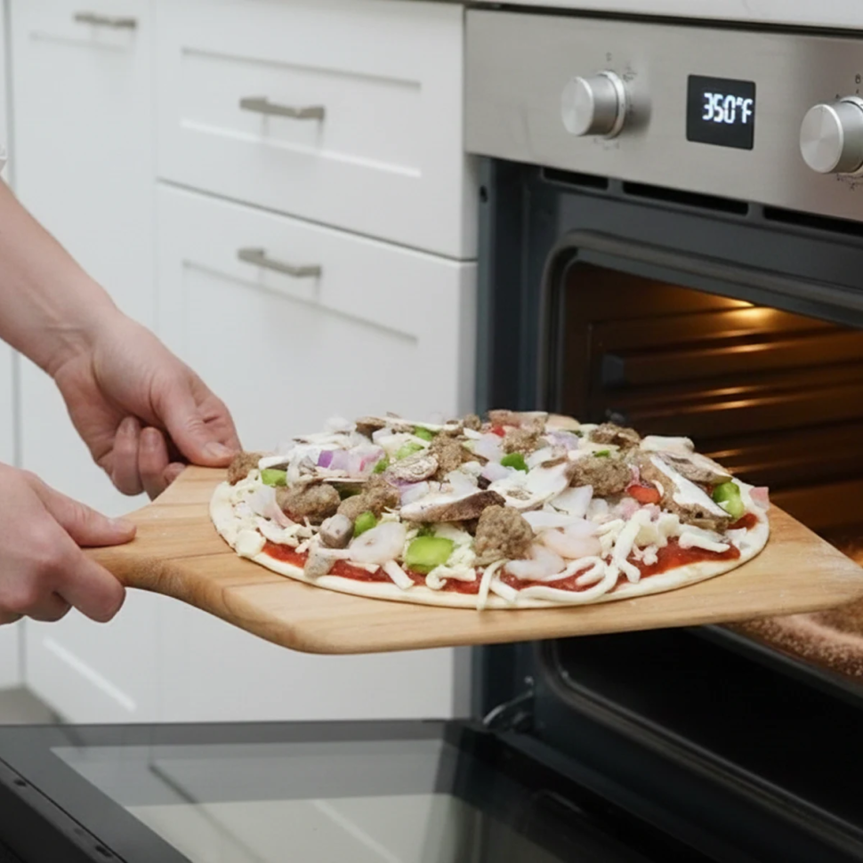 eatons fresh take and bake cajun pizza