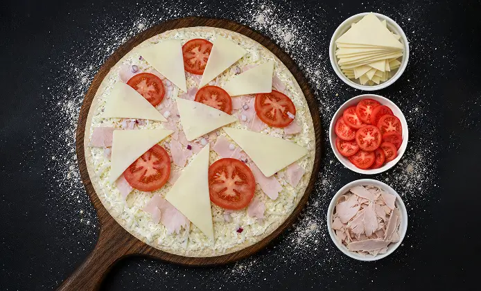 september eatons pizza of the month turkey slider