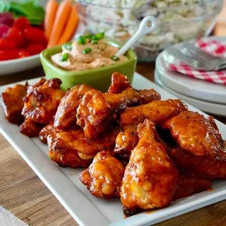 baked chicken wings best pair with pizza